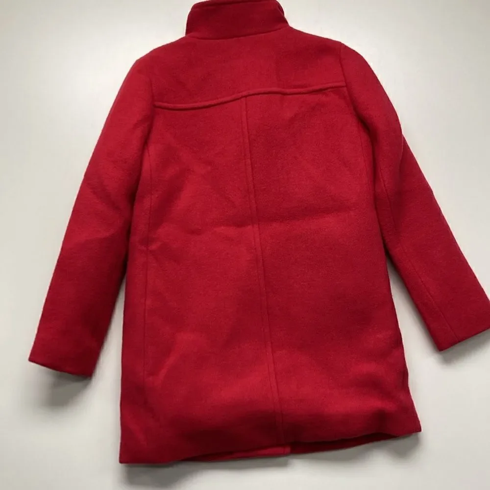 J.Crew Factory Button-neck city coat